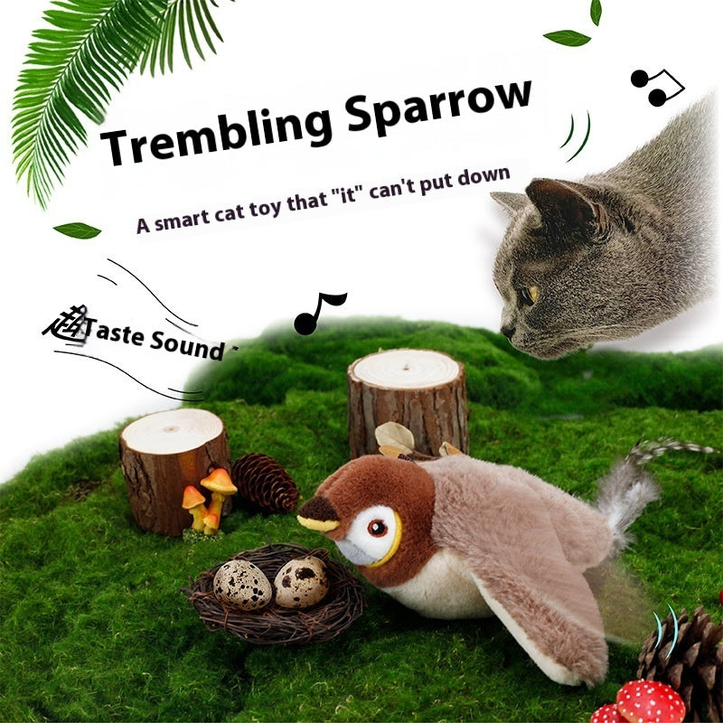 Cat Bird Toy
